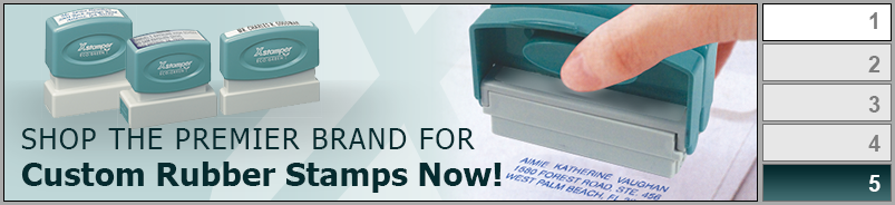 Custom Pre-Inked Stamps