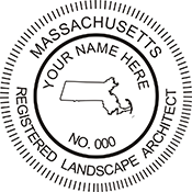 Order your MA Architect Stamps Today. Fast Shipping