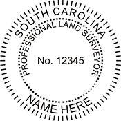 Select your Professional Seal Designation and then select the embossing seal. Professional, Seal, Embosser, Desk Seal.