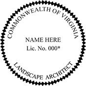 Order your VA Architect Stamps Today. Fast Shipping
