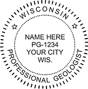 Select your Professional Seal Designation and then select the embossing seal. Professional, Seal, Embosser, Desk Seal.