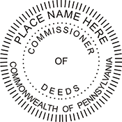 Select your Professional Seal Designation and then select the embossing seal. Professional, Seal, Embosser, Desk Seal.