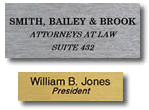 Name Plates Only