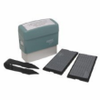 Fast& friendly service! You create a Self-Inking Message Stamp with this kit. : From 1 to 4 lines in minutes |