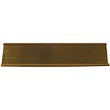 Aluminum Double-Sided Desk Holders (Frame Only)is a perfect base for an existing nameplate,
This Aluminum Double-Sided Desk Holder is a perfect base for an existing nameplate.<BR>  Recommended use for any office desk or counter top