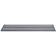 This Acrylic Desk Holder (Frame Only) 	is the perfect base for an existing nameplate. : It looks great on a desk or counter top. |It is available in clear and black acrylic.