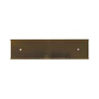 The Aluminum Wall Holder (Frame Only)is the perfect base for an existing nameplate. | Displays your name and title clearly. Looks perfect on the wall or door of an office. : It comes in three colors-gold, silver and black.