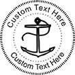 Anchor Embossing Seal. Choose your mount and view your custom text in a live preview. Find all your custom embossing needs at xstampers.com