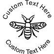 Bee-1 Embossing Seal. Choose your mount and view your custom text in a live preview. Find all your custom embossing needs at xstampers.com