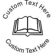 Book-1 Embossing Seal. Choose your mount and view your custom text in a live preview. Find all your custom embossing needs at xstampers.com