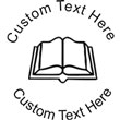 Book-1 Embossing Seal. Choose your mount and view your custom text in a live preview. Find all your custom embossing needs at xstampers.com