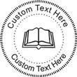 Book-1 Embossing Seal. Choose your mount and view your custom text in a live preview. Find all your custom embossing needs at xstampers.com