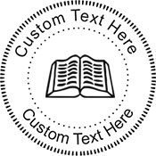 Book-2 Embossing Seal. Choose your mount and view your custom text in a live preview. Find all your custom embossing needs at xstampers.com