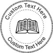 Book-2 Embossing Seal. Choose your mount and view your custom text in a live preview. Find all your custom embossing needs at xstampers.com