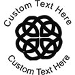 Celtic Embossing Seal. Choose your mount and view your custom text in a live preview. Find all your custom embossing needs at xstampers.com