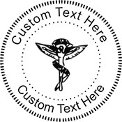 Chiropractor Embossing Seal. Choose your mount and view your custom text in a live preview. Find all your custom embossing needs at xstampers.com