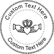 Claddah Embossing Seal. Choose your mount and view your custom text in a live preview. Find all your custom embossing needs at xstampers.com