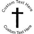 Cross-1 Embossing Seal. Choose your mount and view your custom text in a live preview. Find all your custom embossing needs at xstampers.com