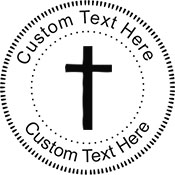 Cross-1 Embossing Seal. Choose your mount and view your custom text in a live preview. Find all your custom embossing needs at xstampers.com