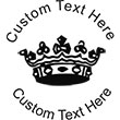 Crown-3 Embossing Seal. Choose your mount and view your custom text in a live preview. Find all your custom embossing needs at xstampers.com