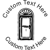 Door-1 Embossing Seal. Choose your mount and view your custom text in a live preview. Find all your custom embossing needs at xstampers.com