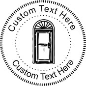 Door-1 Embossing Seal. Choose your mount and view your custom text in a live preview. Find all your custom embossing needs at xstampers.com