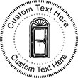 Door-1 Embossing Seal. Choose your mount and view your custom text in a live preview. Find all your custom embossing needs at xstampers.com