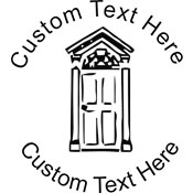 Door-2 Embossing Seal. Choose your mount and view your custom text in a live preview. Find all your custom embossing needs at xstampers.com