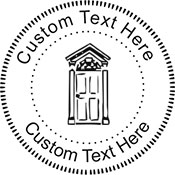 Door-2 Embossing Seal. Choose your mount and view your custom text in a live preview. Find all your custom embossing needs at xstampers.com