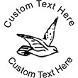 Dove-1 Embossing Seal. Choose your mount and view your custom text in a live preview. Find all your custom embossing needs at xstampers.com