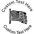 Flag Embossing Seal. Choose your mount and view your custom text in a live preview. Find all your custom embossing needs at xstampers.com