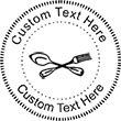 ForkSpoon Embossing Seal. Choose your mount and view your custom text in a live preview. Find all your custom embossing needs at xstampers.com