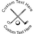 Golf Embossing Seal. Choose your mount and view your custom text in a live preview. Find all your custom embossing needs at xstampers.com