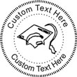 Grad Embossing Seal. Choose your mount and view your custom text in a live preview. Find all your custom embossing needs at xstampers.com