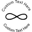 Infinity Embossing Seal. Choose your mount and view your custom text in a live preview. Find all your custom embossing needs at xstampers.com