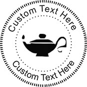 Lamp-1 Embossing Seal. Choose your mount and view your custom text in a live preview. Find all your custom embossing needs at xstampers.com