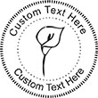 Lily Embossing Seal. Choose your mount and view your custom text in a live preview. Find all your custom embossing needs at xstampers.com