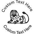 Lion Embossing Seal. Choose your mount and view your custom text in a live preview. Find all your custom embossing needs at xstampers.com
