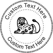 Lion Embossing Seal. Choose your mount and view your custom text in a live preview. Find all your custom embossing needs at xstampers.com