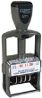 M71 - ClassiX Self-Inking Plastic Date Stamp 1 1/8" X 1 5/8"