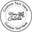 MERRYXMAS Embossing Seal. Choose your mount and view your custom text in a live preview. Find all your custom embossing needs at xstampers.com