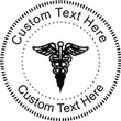 Medical Embossing Seal. Choose your mount and view your custom text in a live preview. Find all your custom embossing needs at xstampers.com