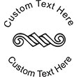 Ornament-1 Embossing Seal. Choose your mount and view your custom text in a live preview. Find all your custom embossing needs at xstampers.com