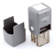 ClassiX Self-Inking Stamp.Impression Dimensions: 3/4" x 3/4" 
ClassiX Self-Inking is a self inking stamp that use a water based ink.  Customizable self-inking stamps are convenient for all office and personal uses. They make excellent impressions.