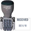 P27 - ClassiX Traditional Single Bridge Date Stamp 1/4" X 1 3/16"