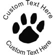 Paw Embossing Seal. Choose your mount and view your custom text in a live preview. Find all your custom embossing needs at xstampers.com