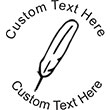 Quill-2 Embossing Seal. Choose your mount and view your custom text in a live preview. Find all your custom embossing needs at xstampers.com