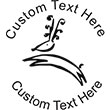 Reindeer-1 Embossing Seal. Choose your mount and view your custom text in a live preview. Find all your custom embossing needs at Xstampers.com
