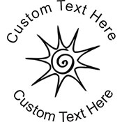 SUN-2 Embossing Seal. Choose your mount and view your custom text in a live preview. Find all your custom embossing needs at xstampers.com