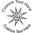 SUN-2 Embossing Seal. Choose your mount and view your custom text in a live preview. Find all your custom embossing needs at xstampers.com